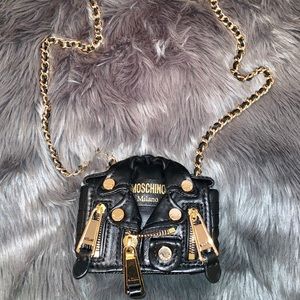Moschino x HM Biker Leather Bag
